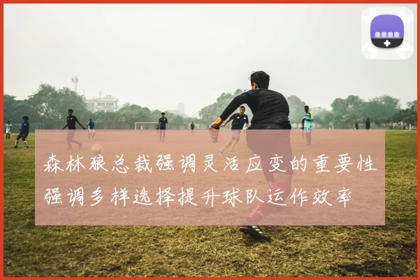 森林狼总裁强调灵活应变的重要性强调多样选择提升球队运作效率